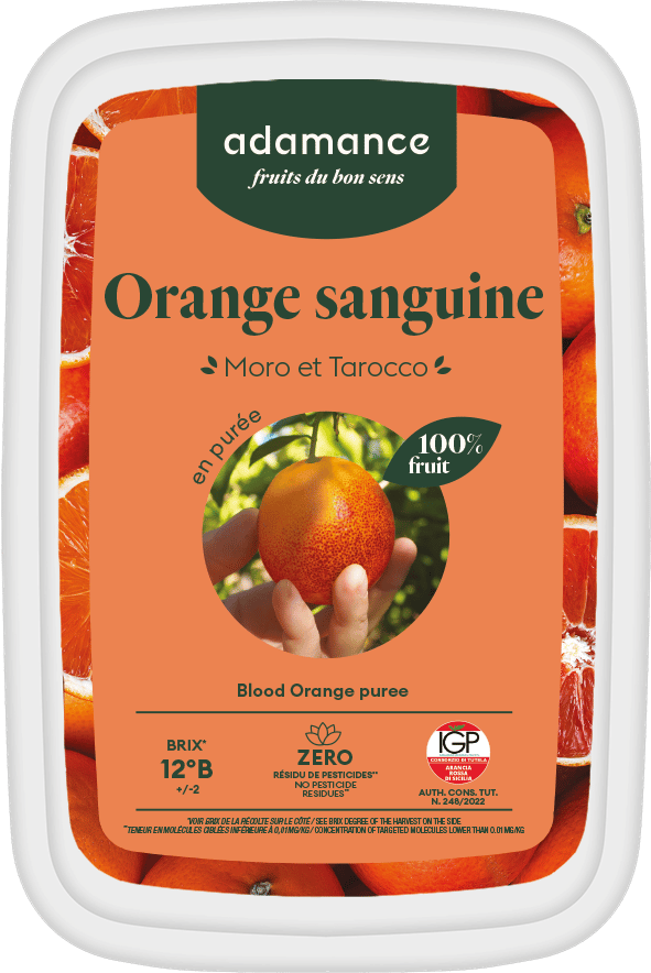 Orange-sanguine